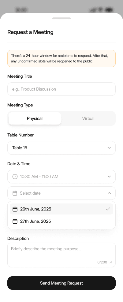 Request Meeting